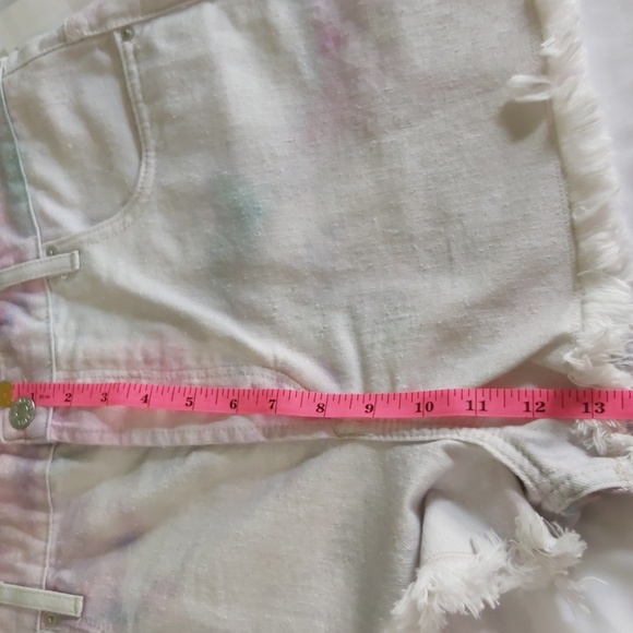 Isabel Marant Étoile Isabel Marant Étoile Tie-Dye Denim Shorts (NWOT) - Picture 11 of 14